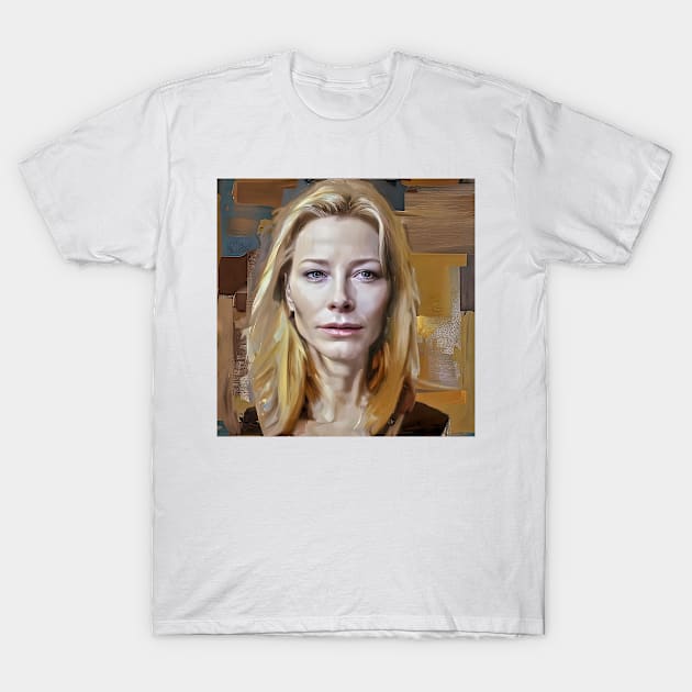 Face of Cate T-Shirt by bogfl